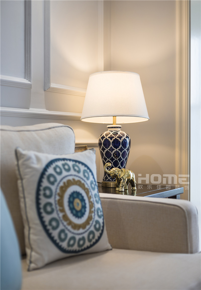 两江国际 126 平美式小清新,Tiffany 蓝打造浪漫梦境-36