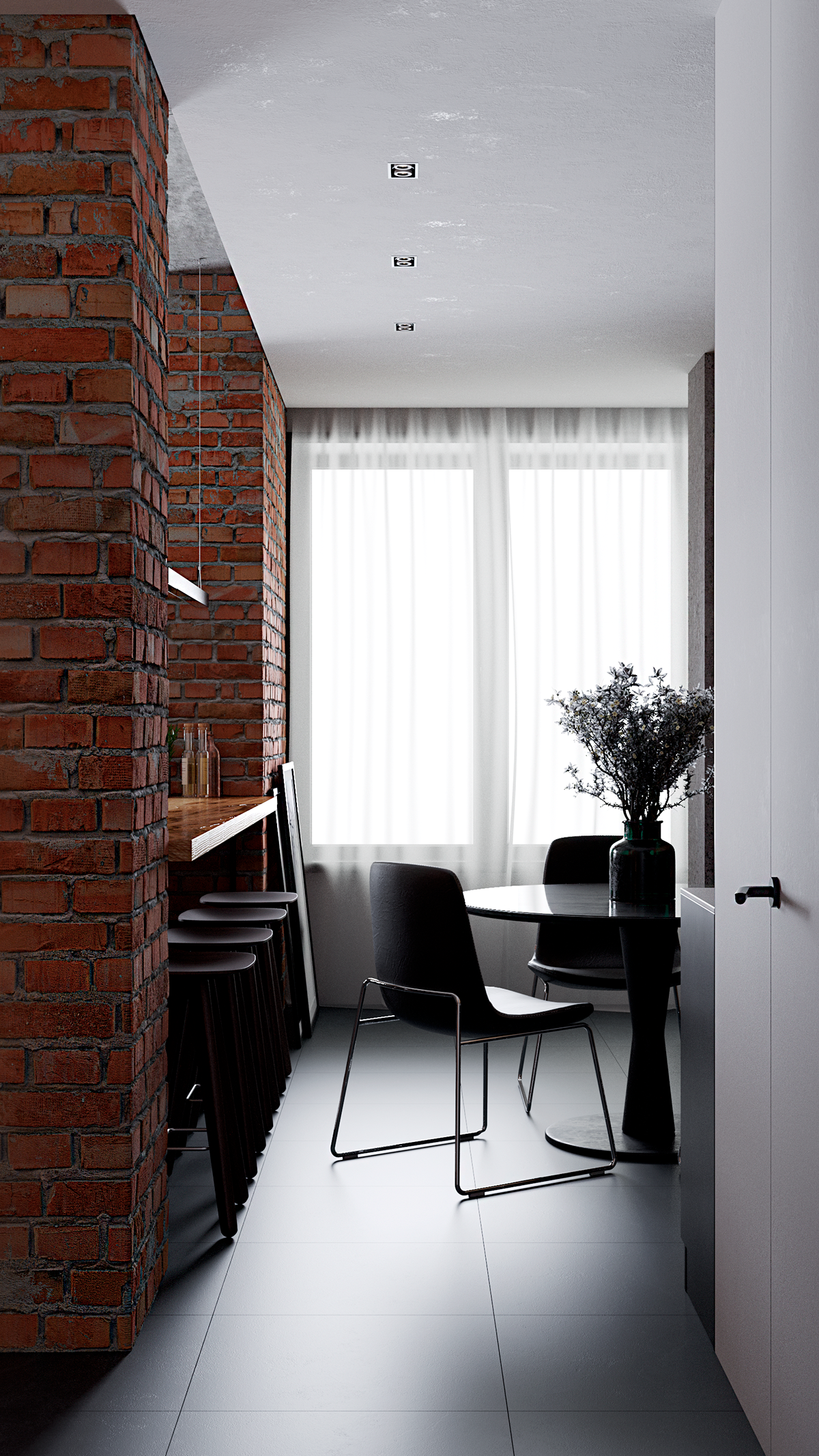 小公寓的优雅与舒适丨Bukin Artem-45