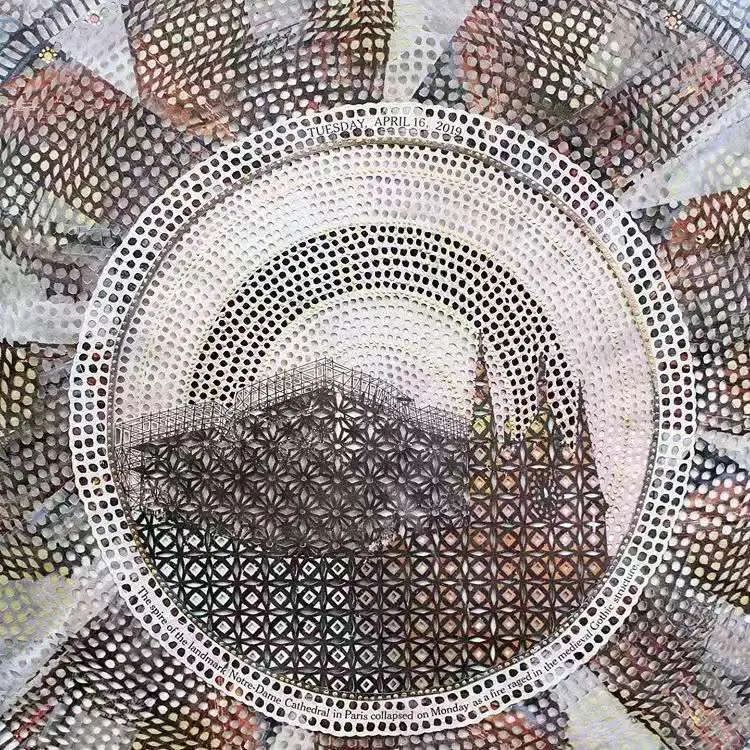 Myriam Dion 报纸改造艺术-5