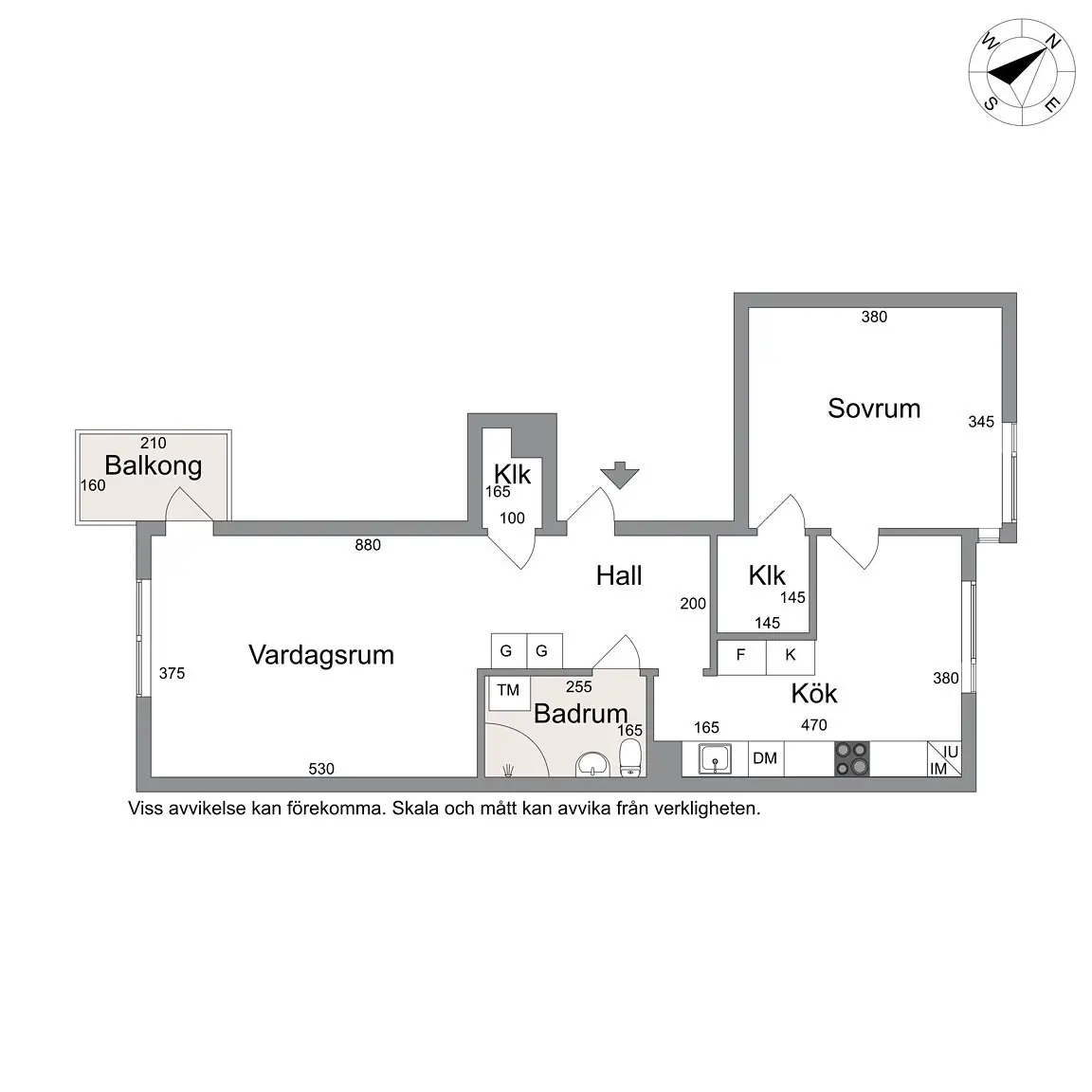 灰蓝调的宁静空间 | Scandinave 风格一居室设计-19