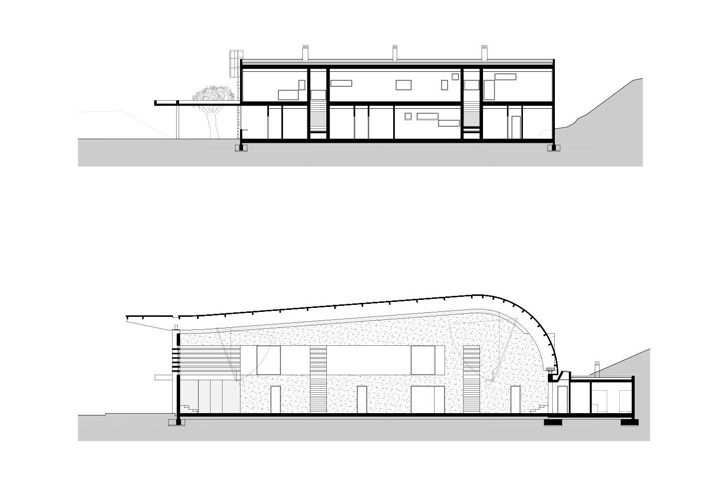 西班牙 Tenerife 岛上的曲线金属运动馆-16