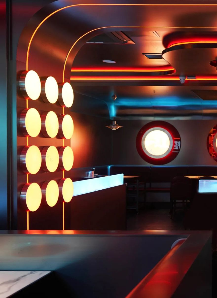 红艳天火锅 · 赛博朋克风格的火锅餐厅设计丨蒙古丨乙仓,TDC-31