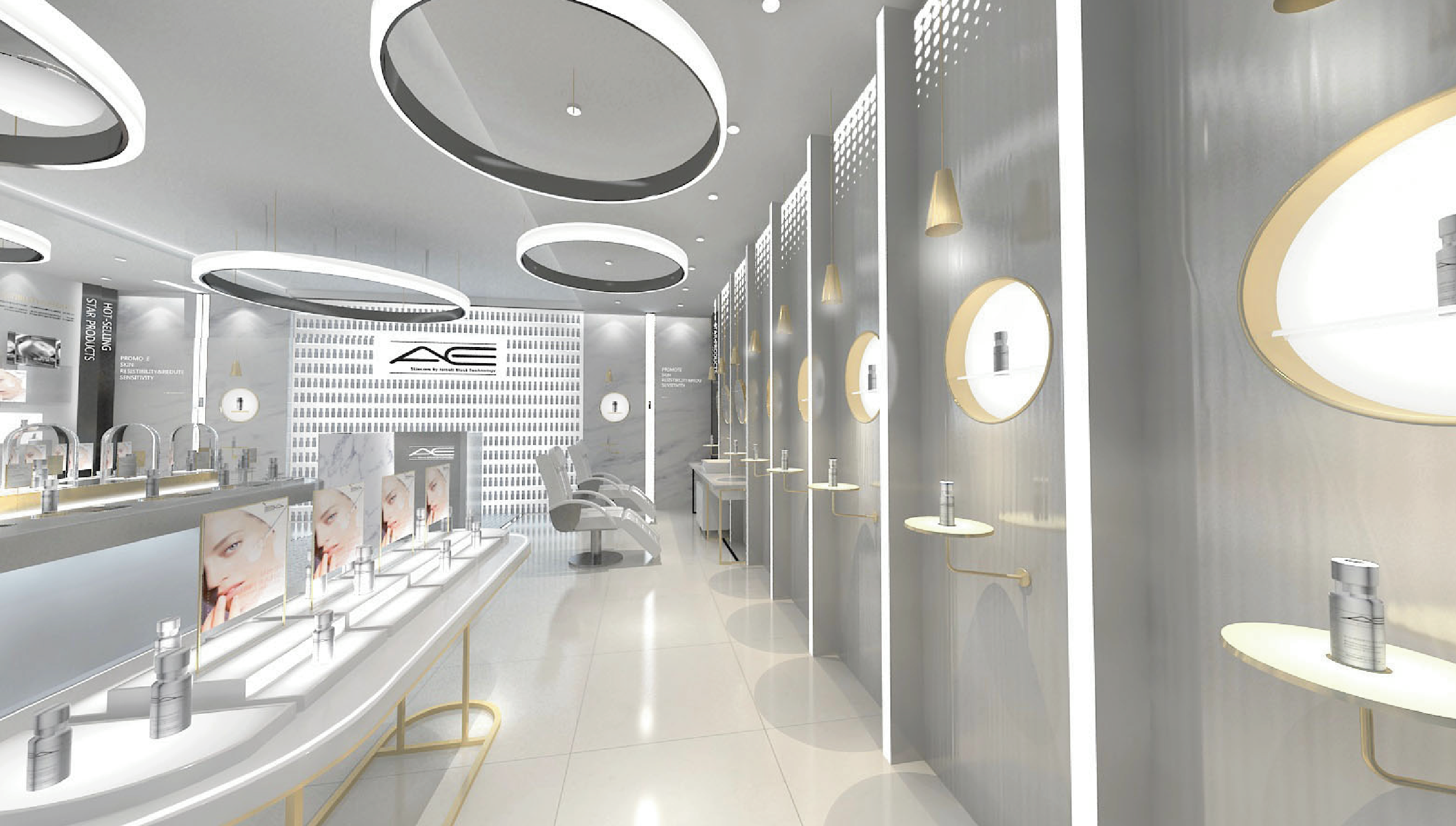 《AE》品牌空间设计展台设计-20