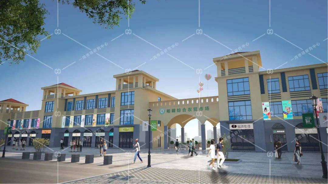 高大上是伪命题？岠嶂综合农贸市场设计用接地气迎高人气！-40