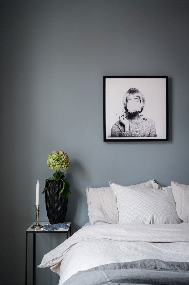 斯德哥尔摩郊区优雅暗色调公寓-14