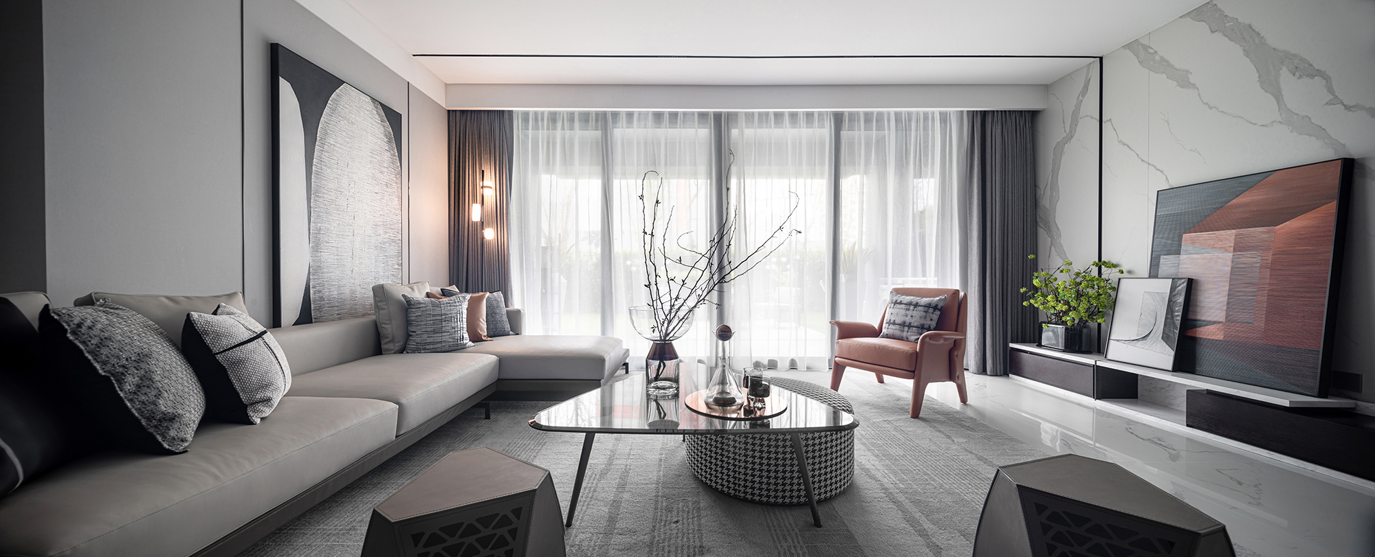 Greentown · Magnificent Residence Show Flat | QIRAN DESIGN GROUP-25