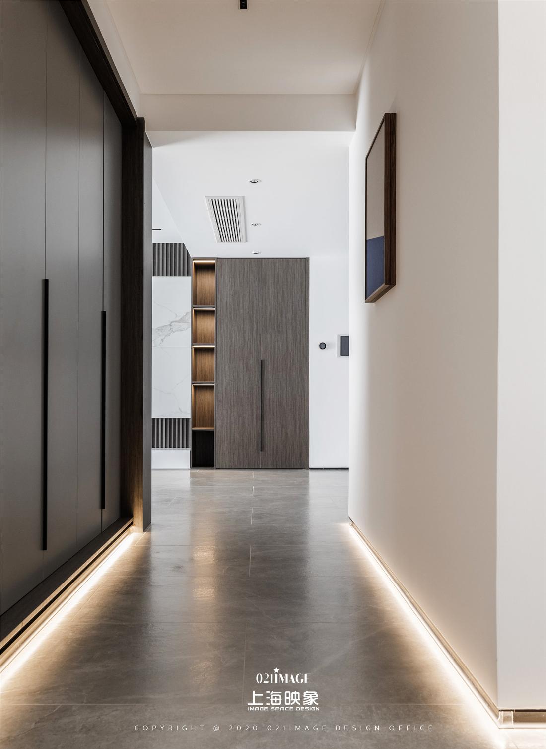 上海平层住宅设计,智能家居与空间利用的完美结合-1