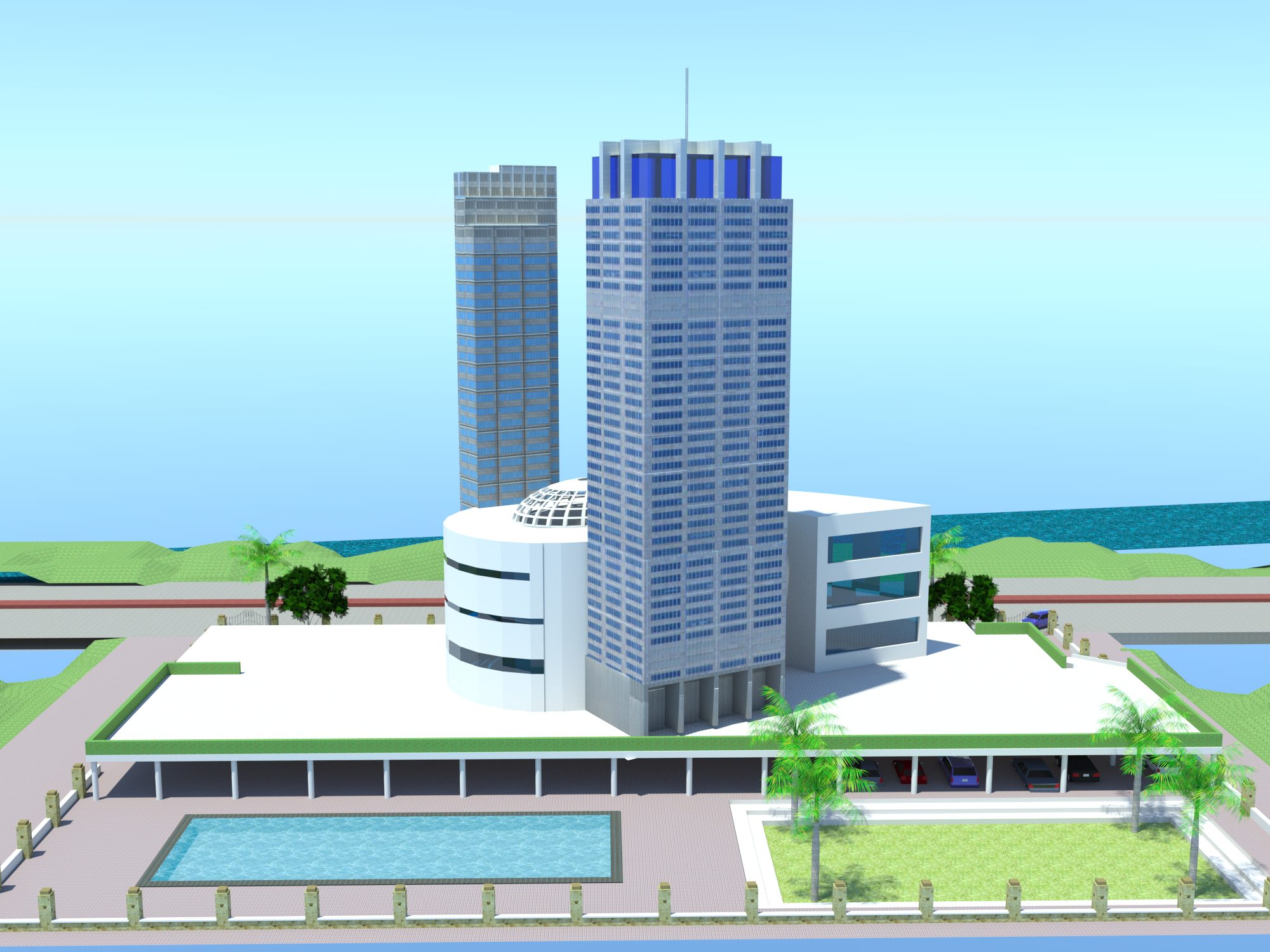 最完整的商业办公大楼建筑项目丨Hamid Azdari（حامد اژدری）-26