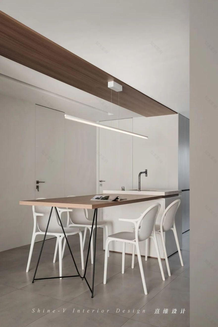 洄游动线空间设计 · 杭州 140㎡现代简约之家丨中国杭州丨熹维设计-40