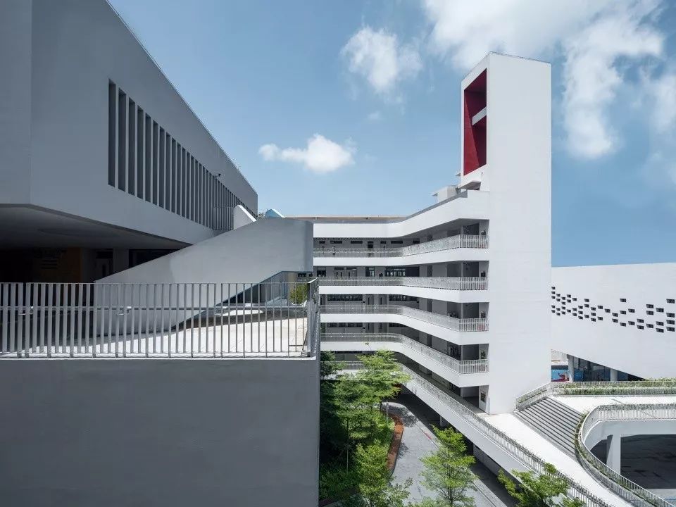 深圳前海三小(荔湾小学)- 高容高密校园的立体空间营造-55