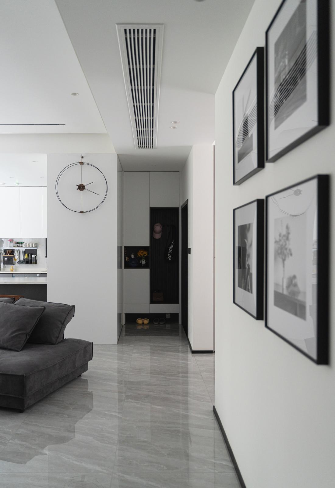 平层温馨现代极简风-35