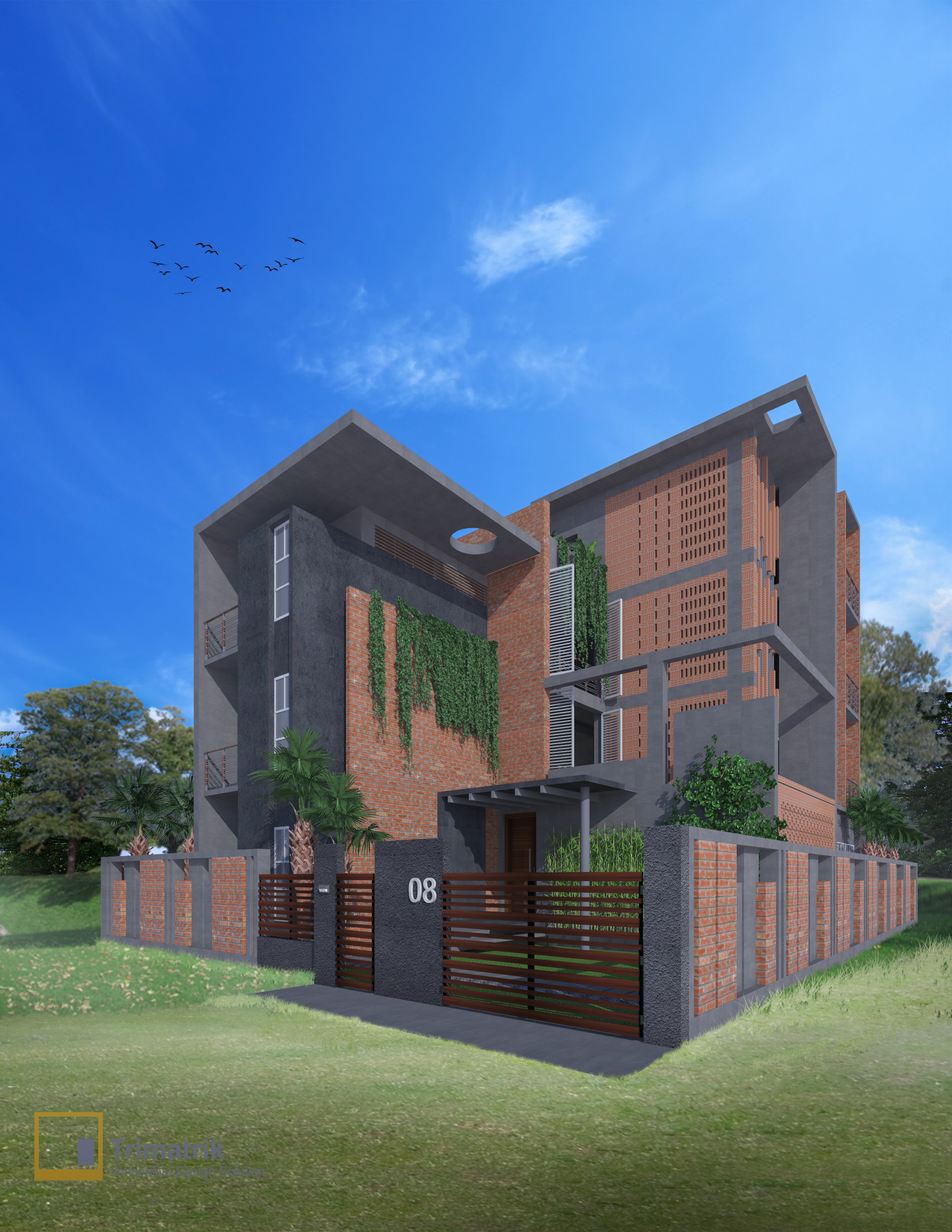 Residential Triplex Building at Lohagara, Chittagong.-1