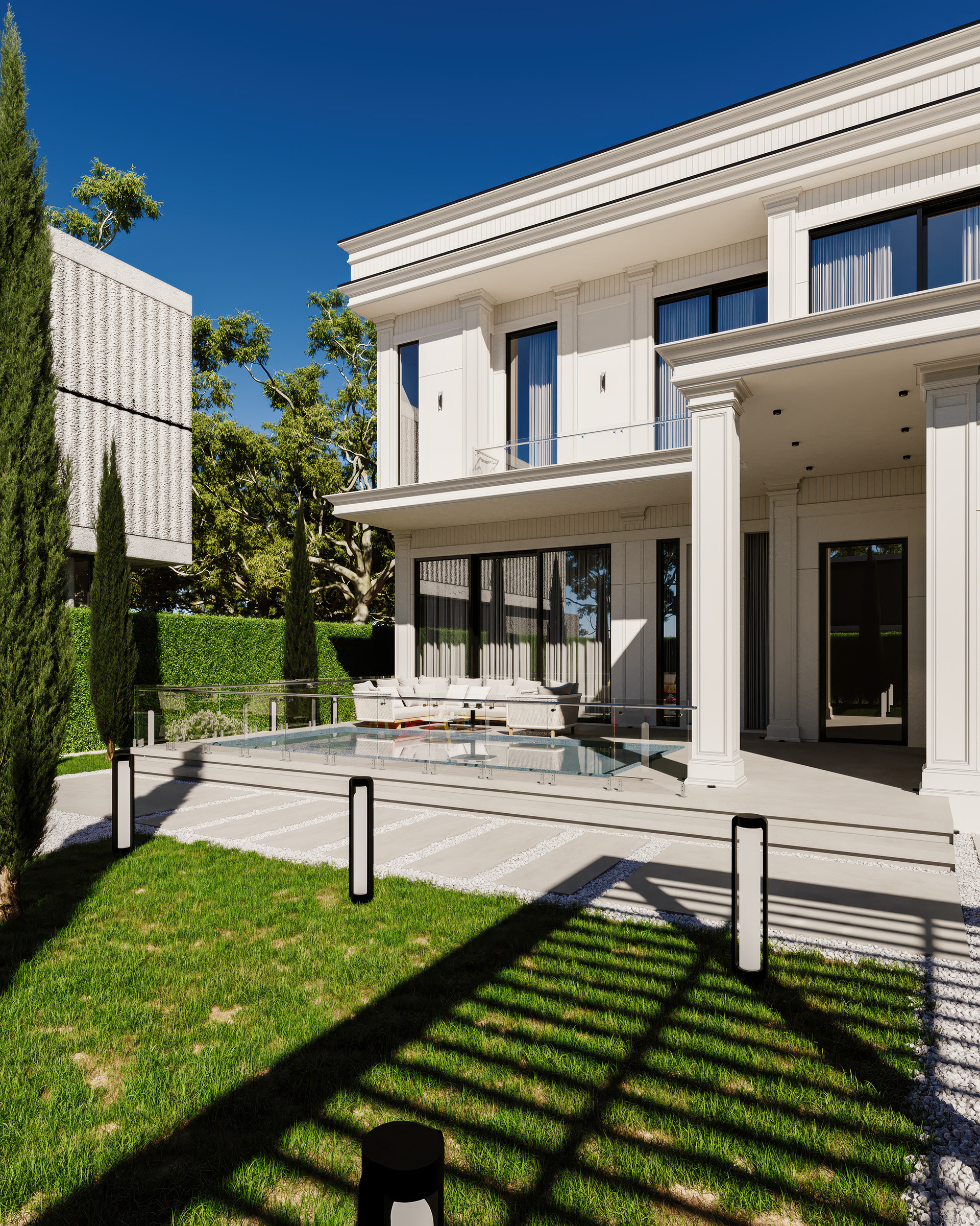 Molhum Villa Facade Design - Neo-classic Alternative-3