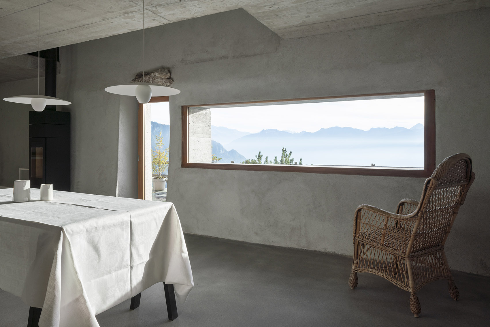 阿尔卑斯山间住宅，瑞士 / Ralph Germann architectes-24