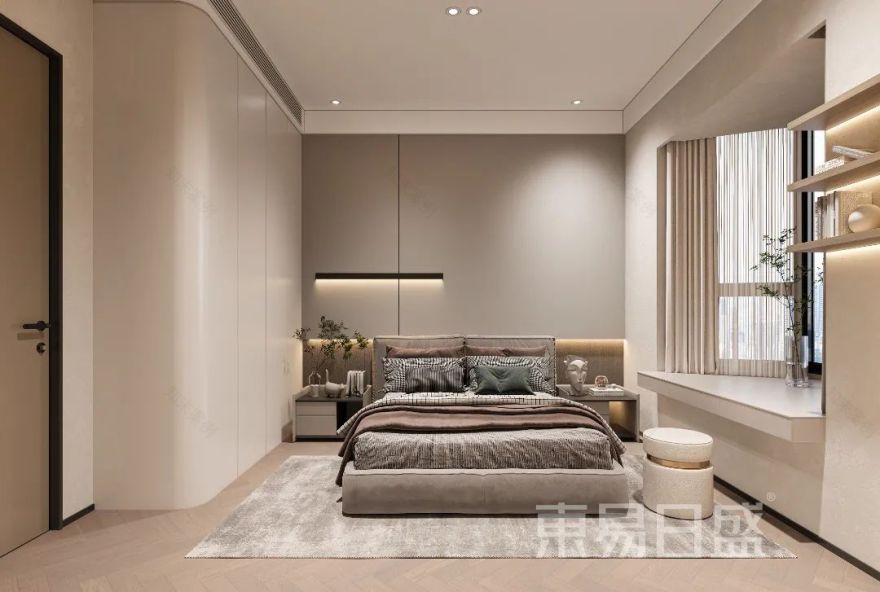 195㎡ 现代简约风,质朴高级,收获父母心-49