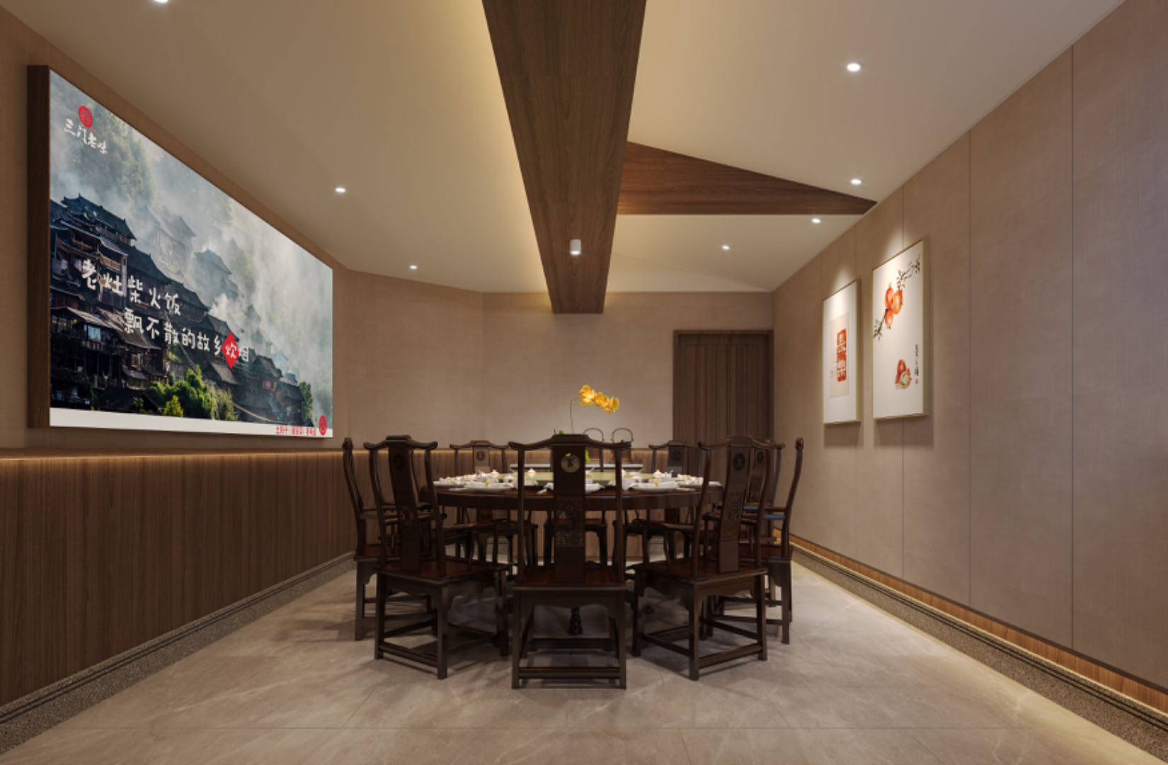 晴轩设计|三门老味-6