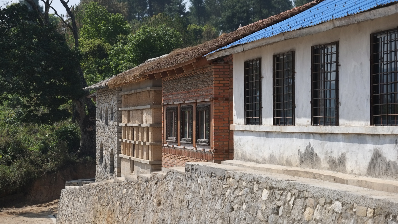 尼泊尔 Dhoksan 小学扩建工程丨supertecture gUG-28