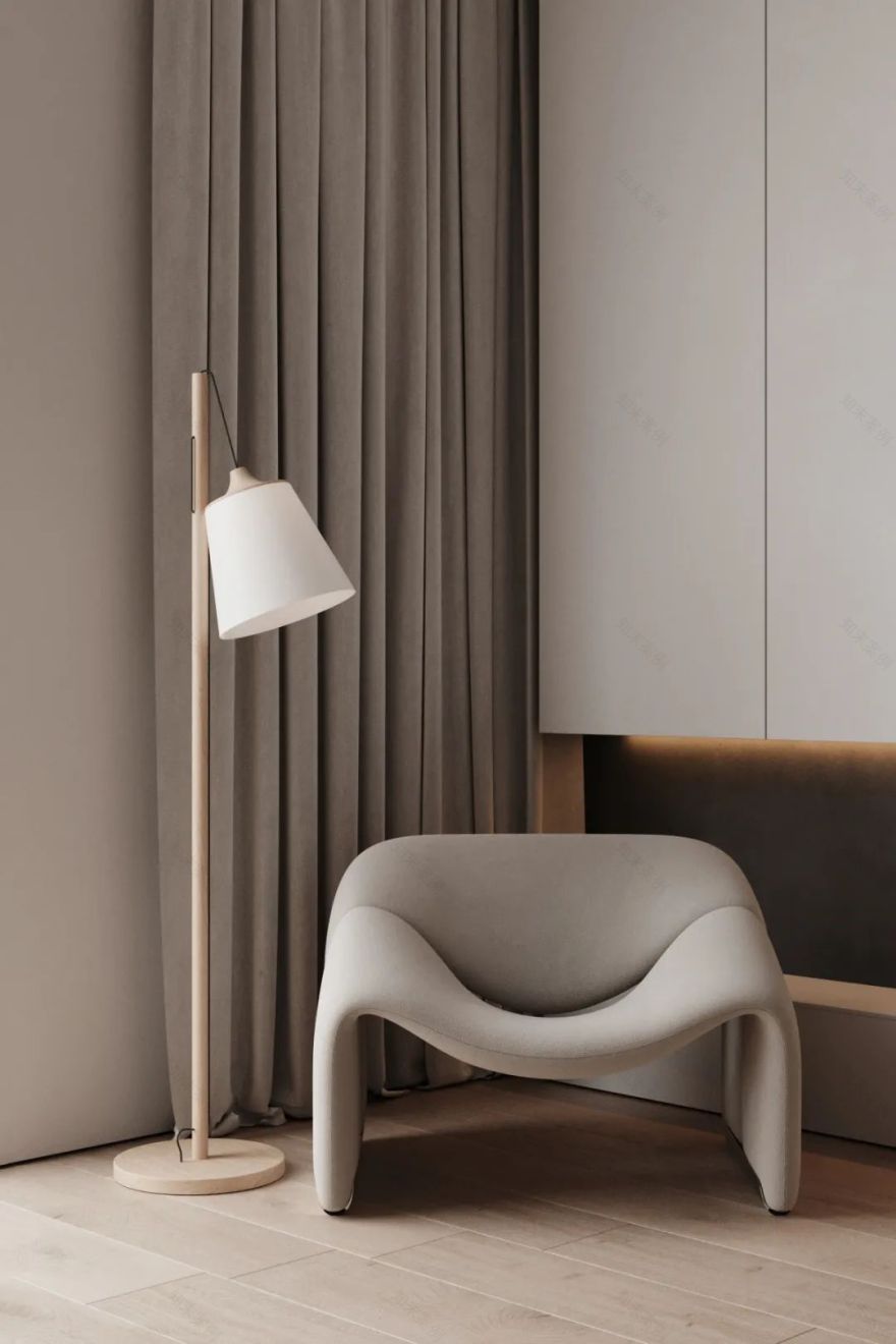 78㎡极简温暖公寓丨Lika Shakhnazarian-46