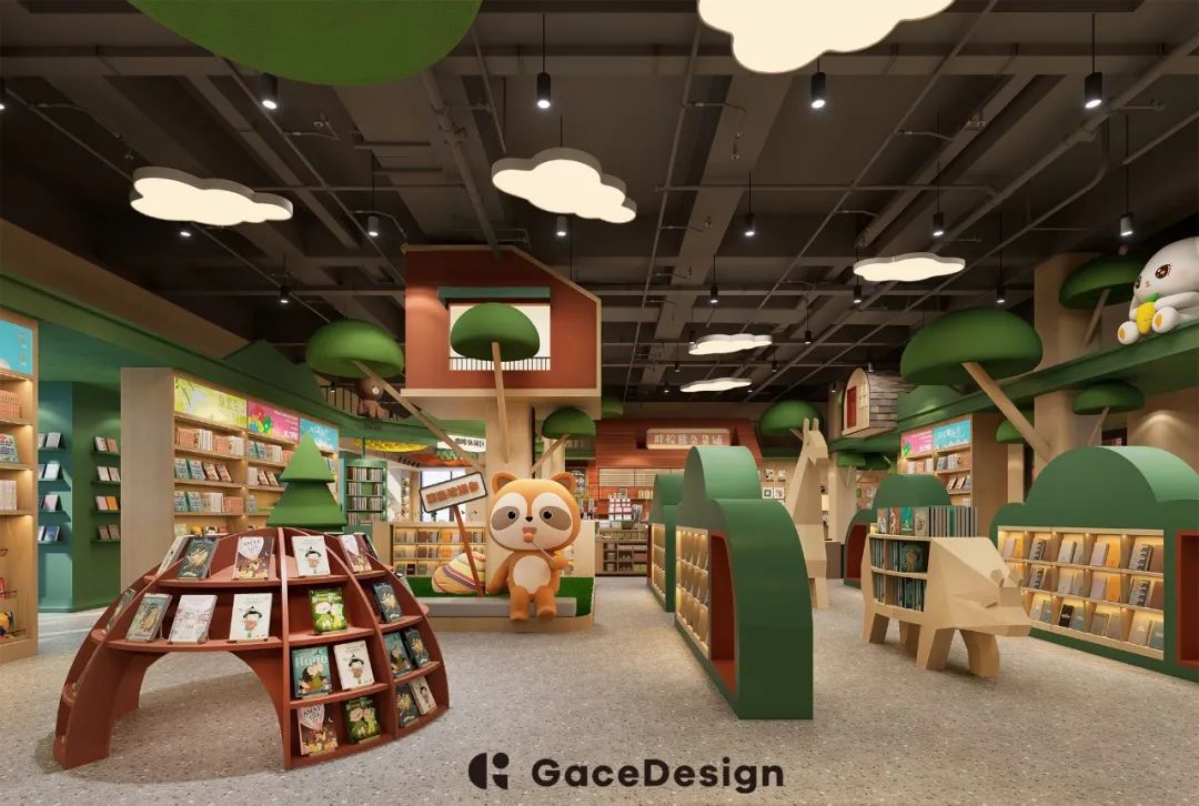 GaceDesign集合设计 ▶ 笨狼家·林木森书店，童话进入现实-37