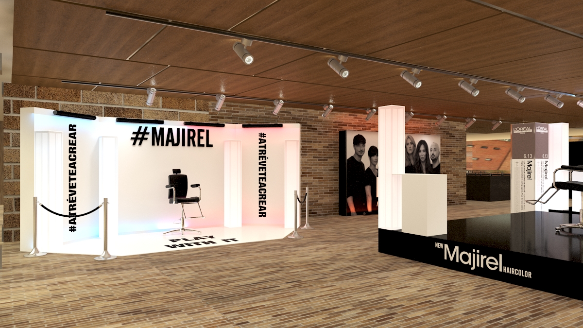 欧莱雅美奇丝染发展示厅丨L´oréal-7