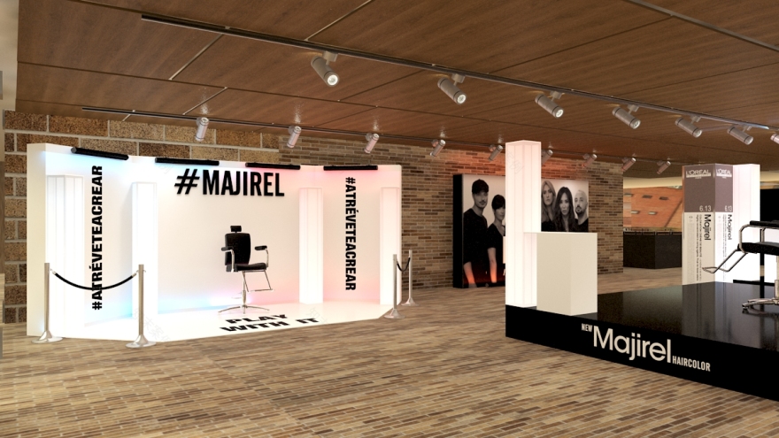 欧莱雅美奇丝染发展示厅丨L´oréal-7