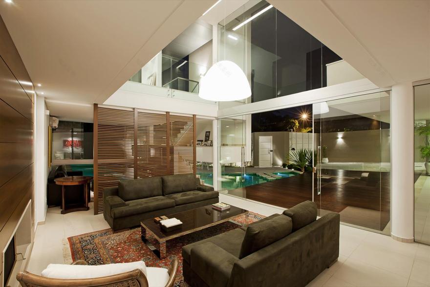 巴西半圆环形住宅设计-15