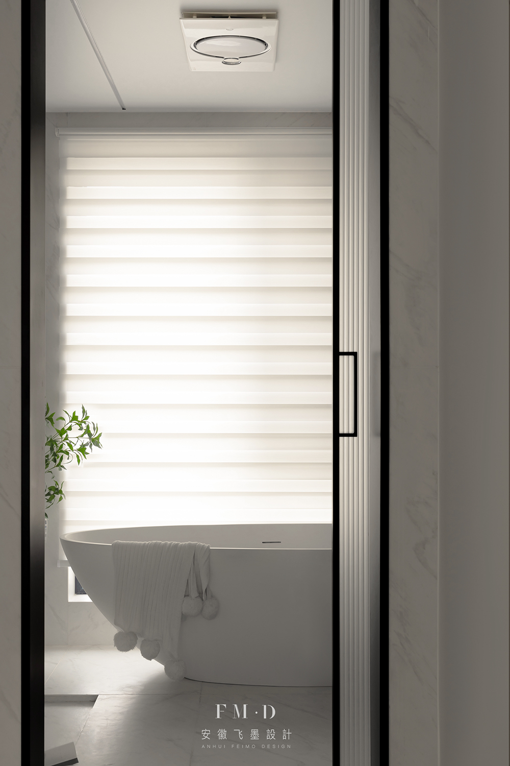 奶油风复式住宅丨中国滁州丨飞墨设计组-79