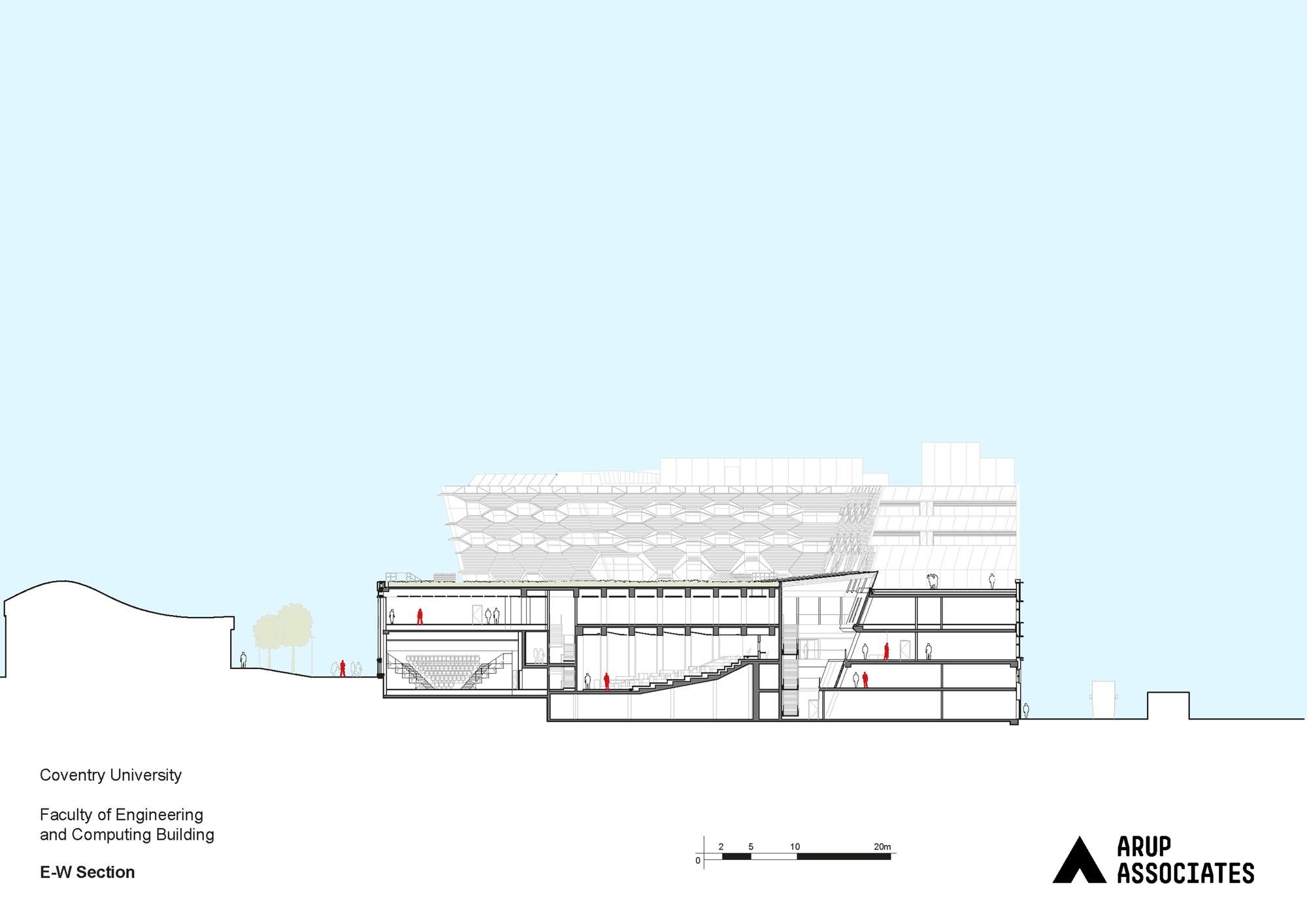 英国考文垂大学工程学院,灵活互动的空间设计-54