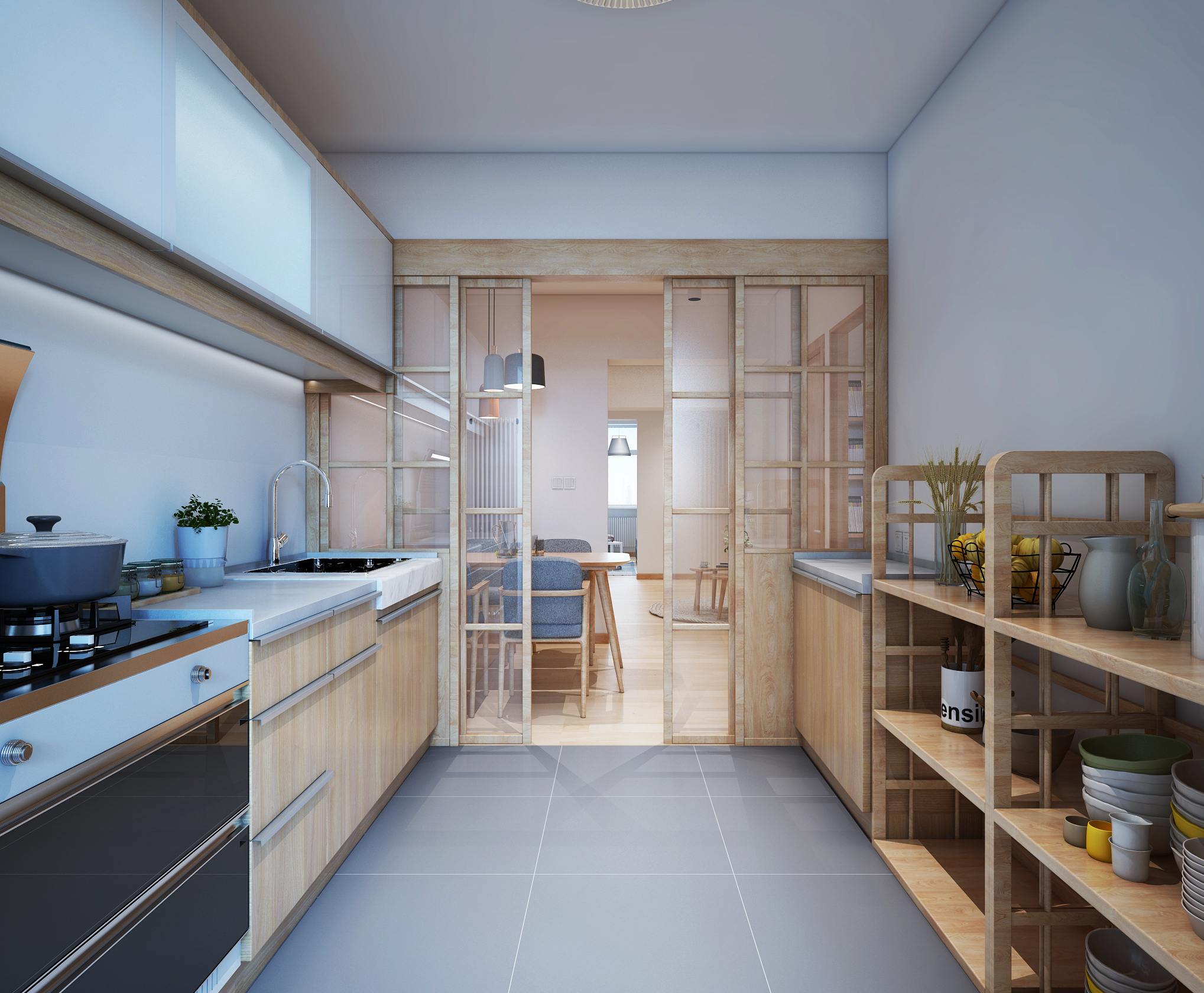 木系风打造自然家居，一家人的阅读梦想起航-20