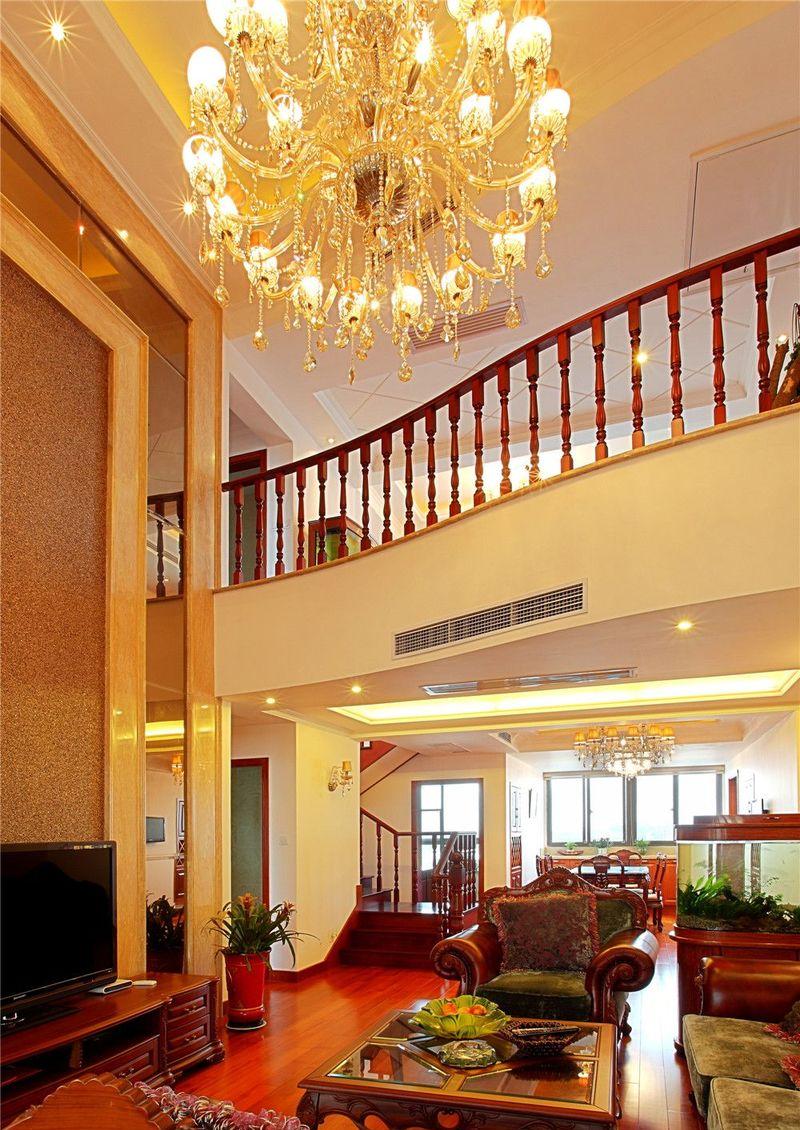 御景豪园复式新中式风 设计施工单位 | 上海腾龙别墅设计-49