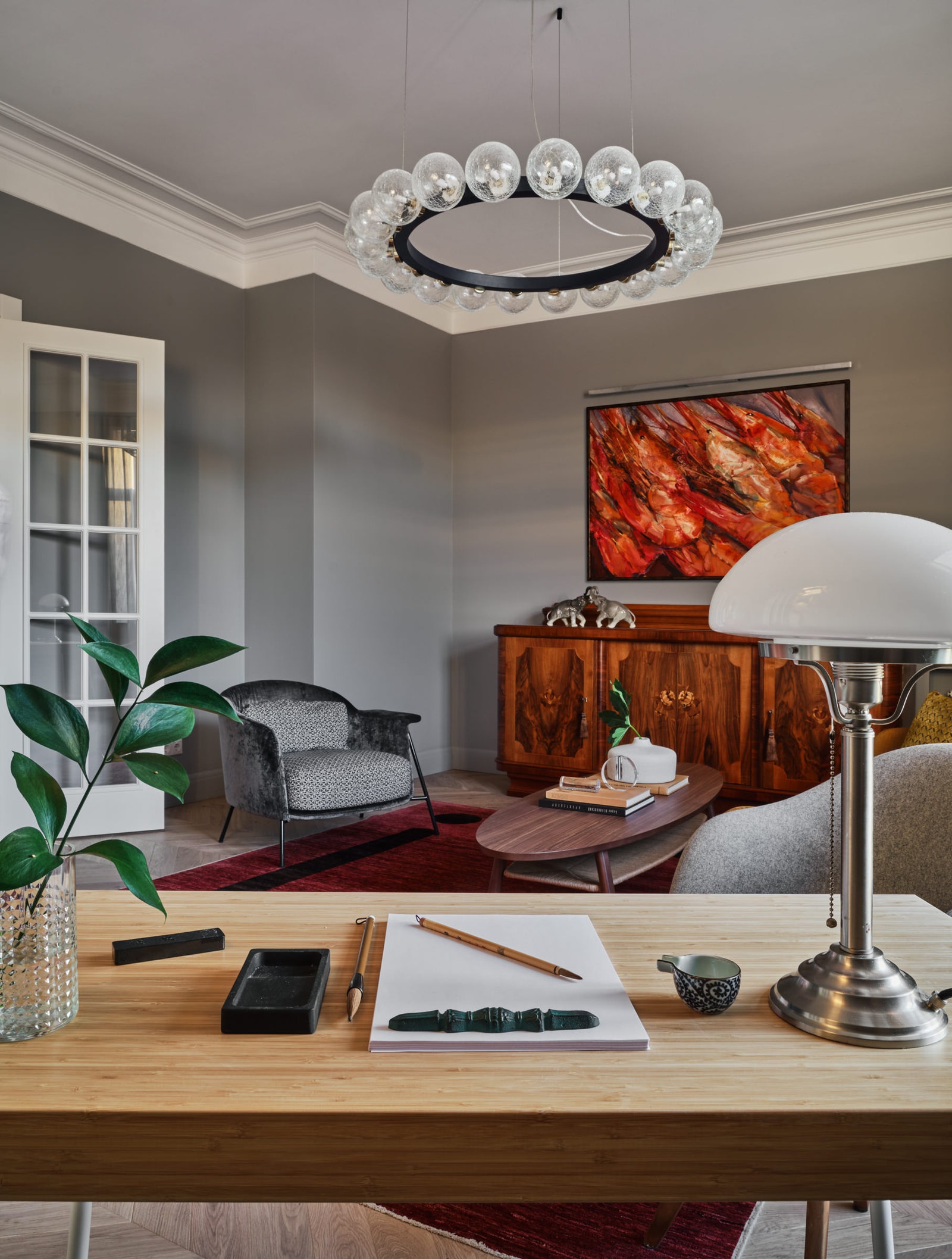 莫斯科历史建筑中的现代公寓设计-2