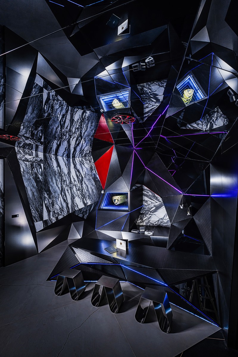 兰博基尼中国首家概念店丨美国CRAZY DESIGN（疯狂设计）事务所-19