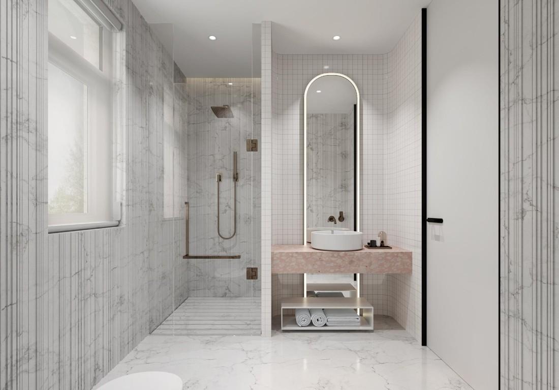 
490㎡现代轻奢，空气中零星点点的抹茶香 -11