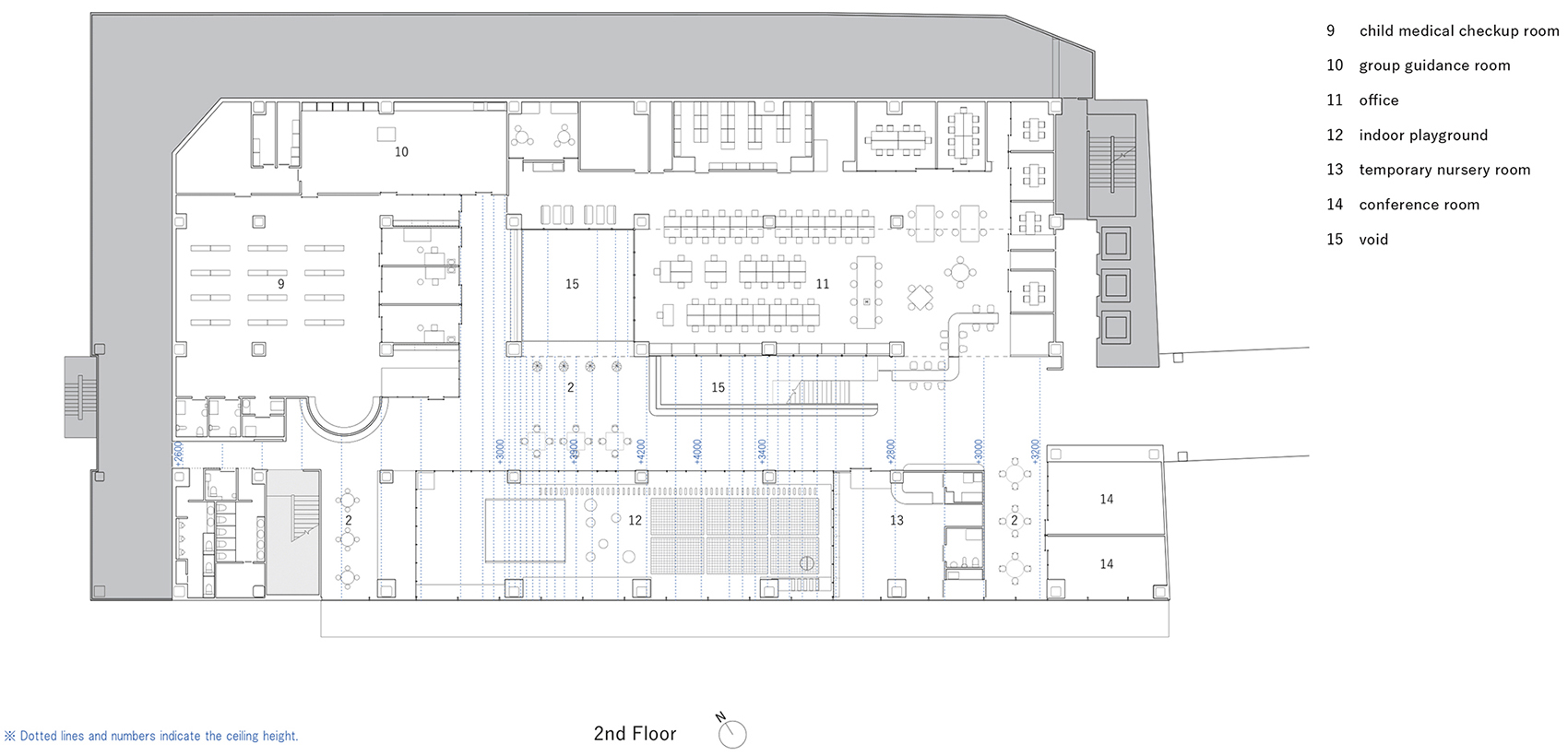 Kitakami 儿童健康保障综合设施丨日本岩手丨UtA,Unemori teco Associates-40