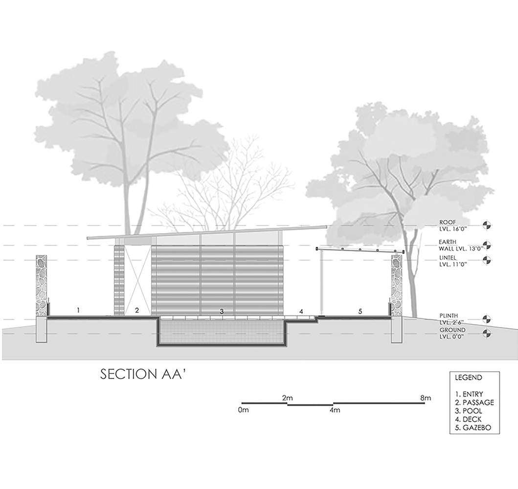 印度 Vadodara 的“地球屋”丨Art and Architecture Associates-41