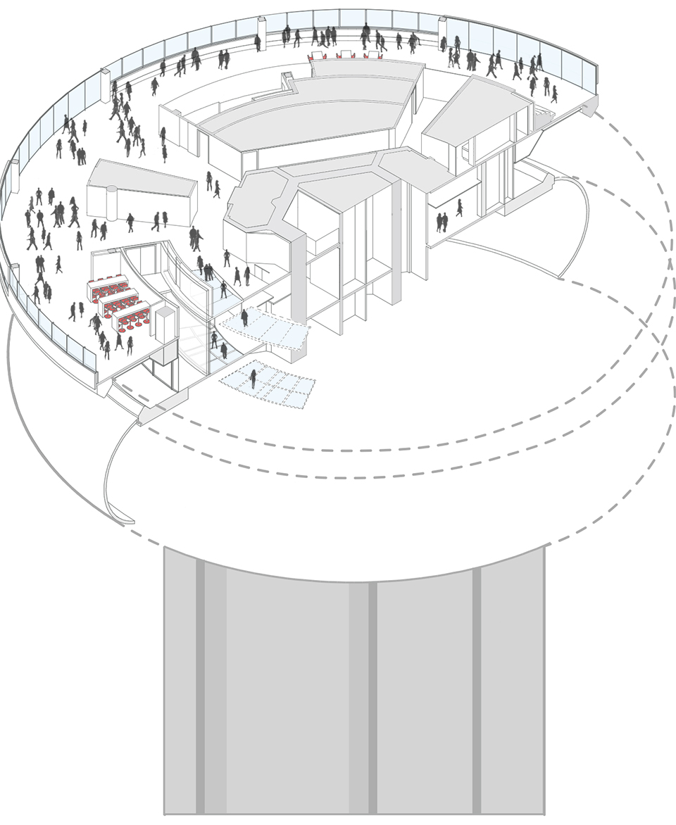 多伦多 CN 塔重建 | 灵活空间与教育体验的完美结合-43