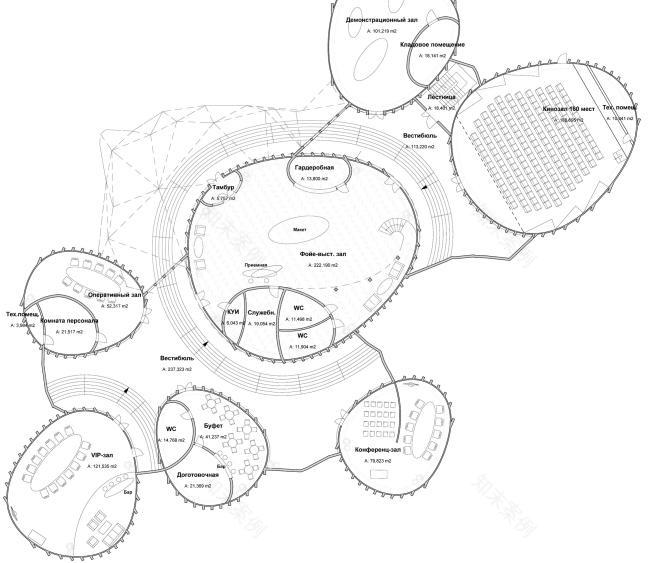 萨哈林岛多功能公共中心丨俄罗斯丨建筑工作室“Группа АБВ”-29