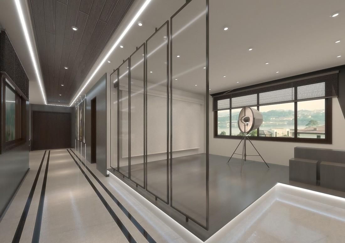 
水岸金湾一层---《墨染·云端》 -8