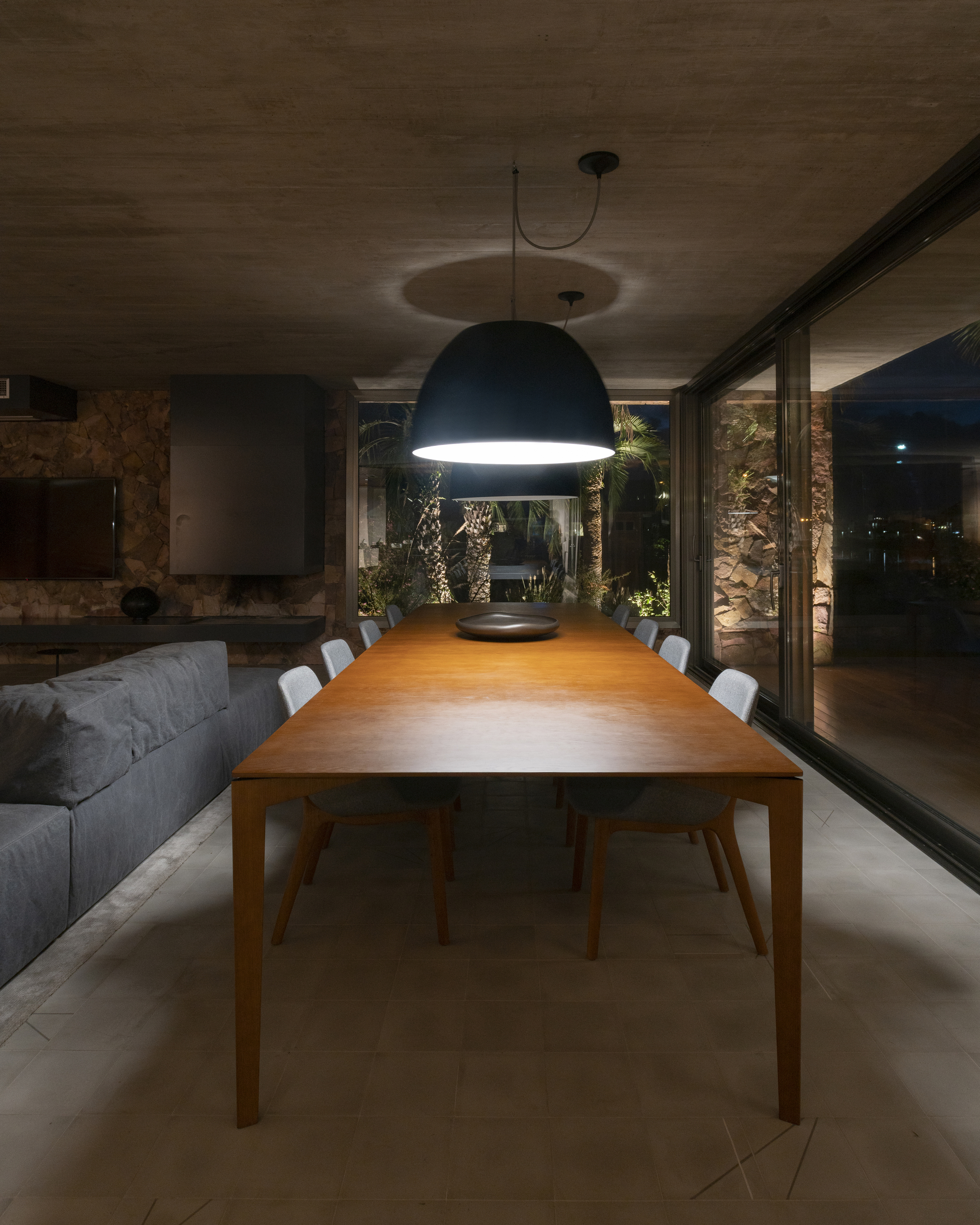 LSG #DM 住宅 | 混凝土棱镜与玻璃空间的互动-34