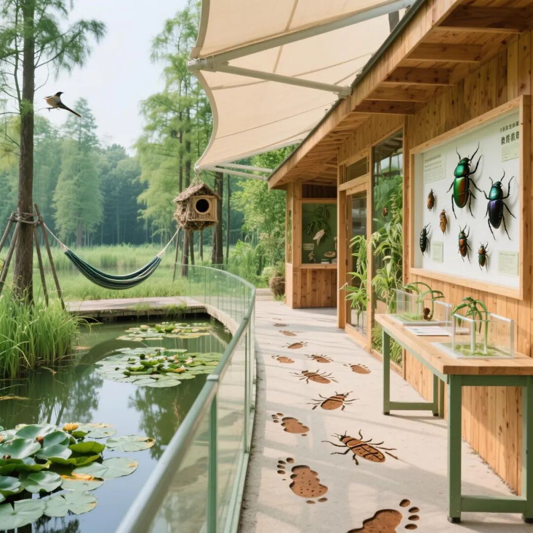 60亩地亲子教育研学基地规划方案：六大核心区打造沉浸式自然课堂-39