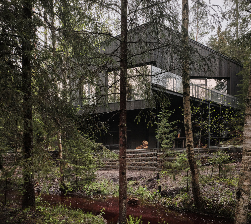 俄罗斯 Hill House 度假别墅丨Horomystudio-6