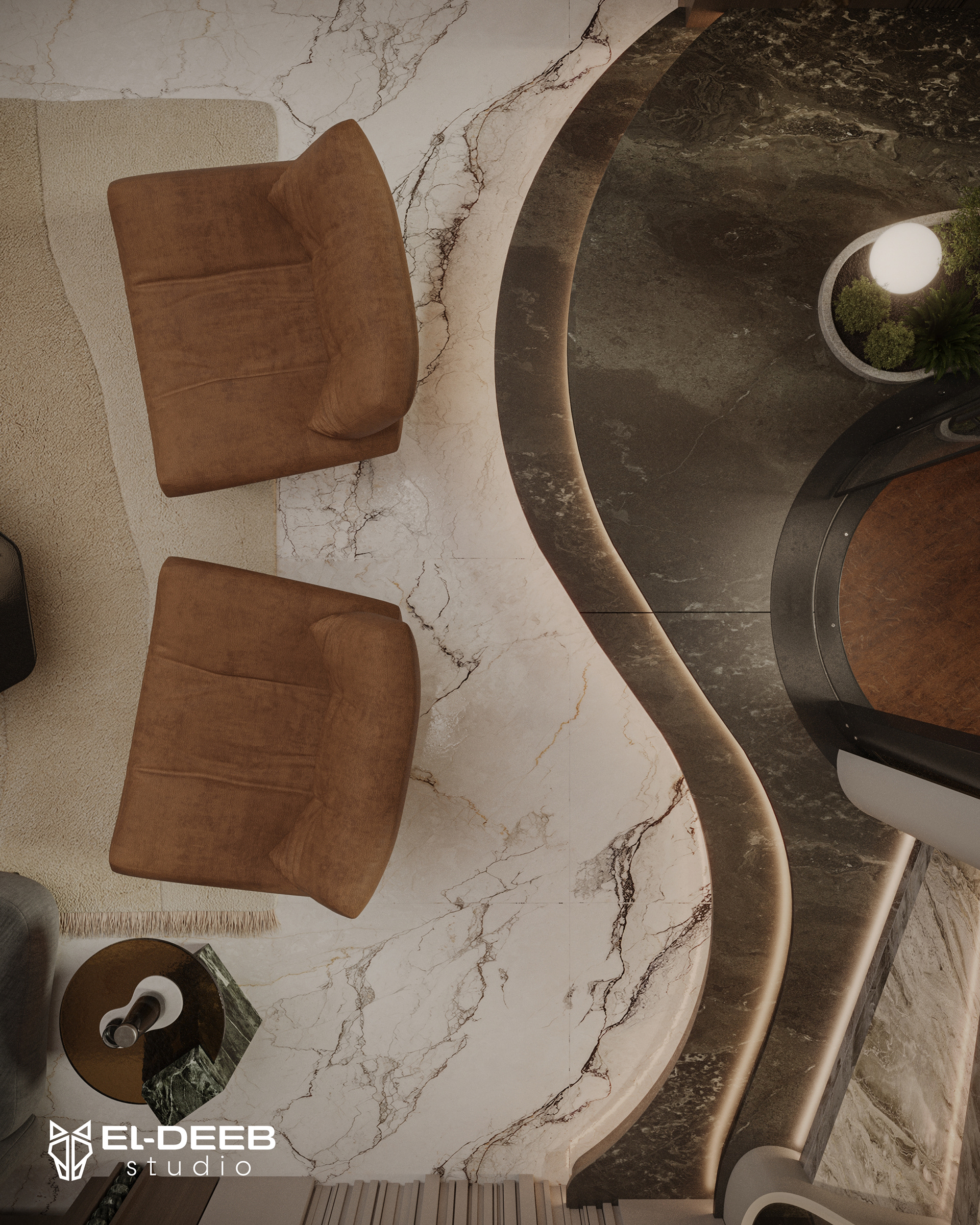 Organic Balance Villa Reception & Stairs-27