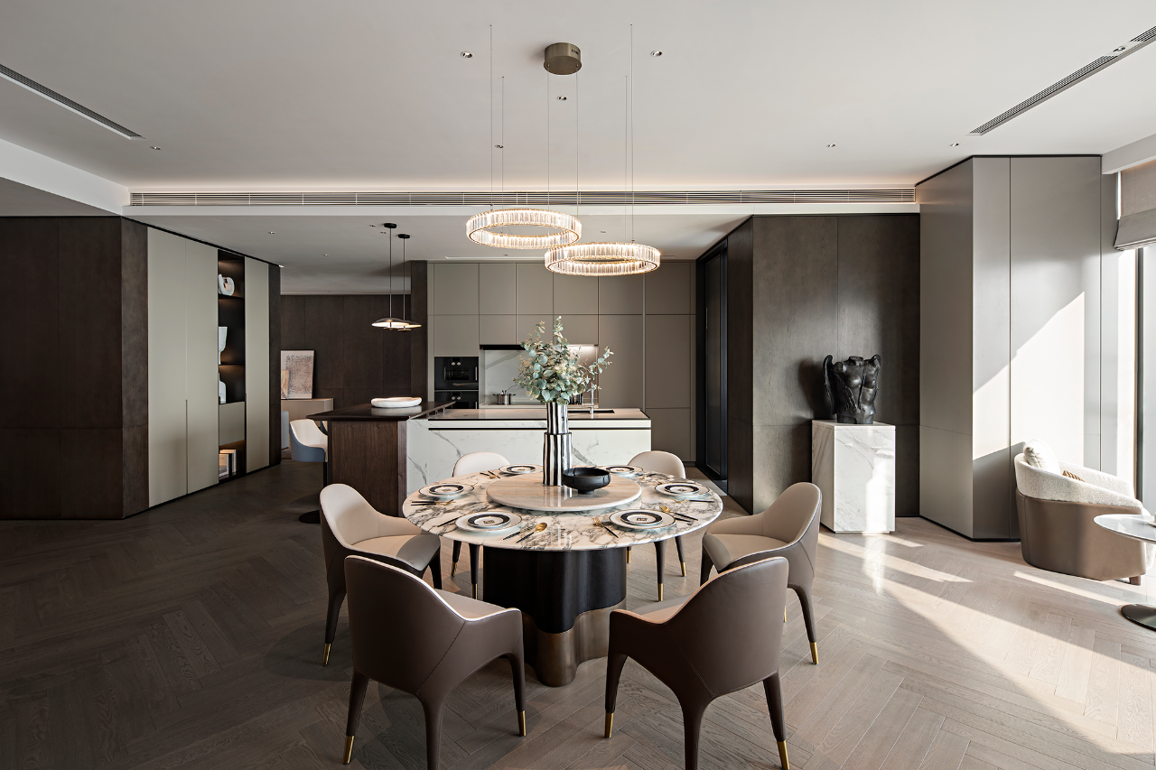 长沙450㎡大平层 | 面朝湖心,春暖花开-38