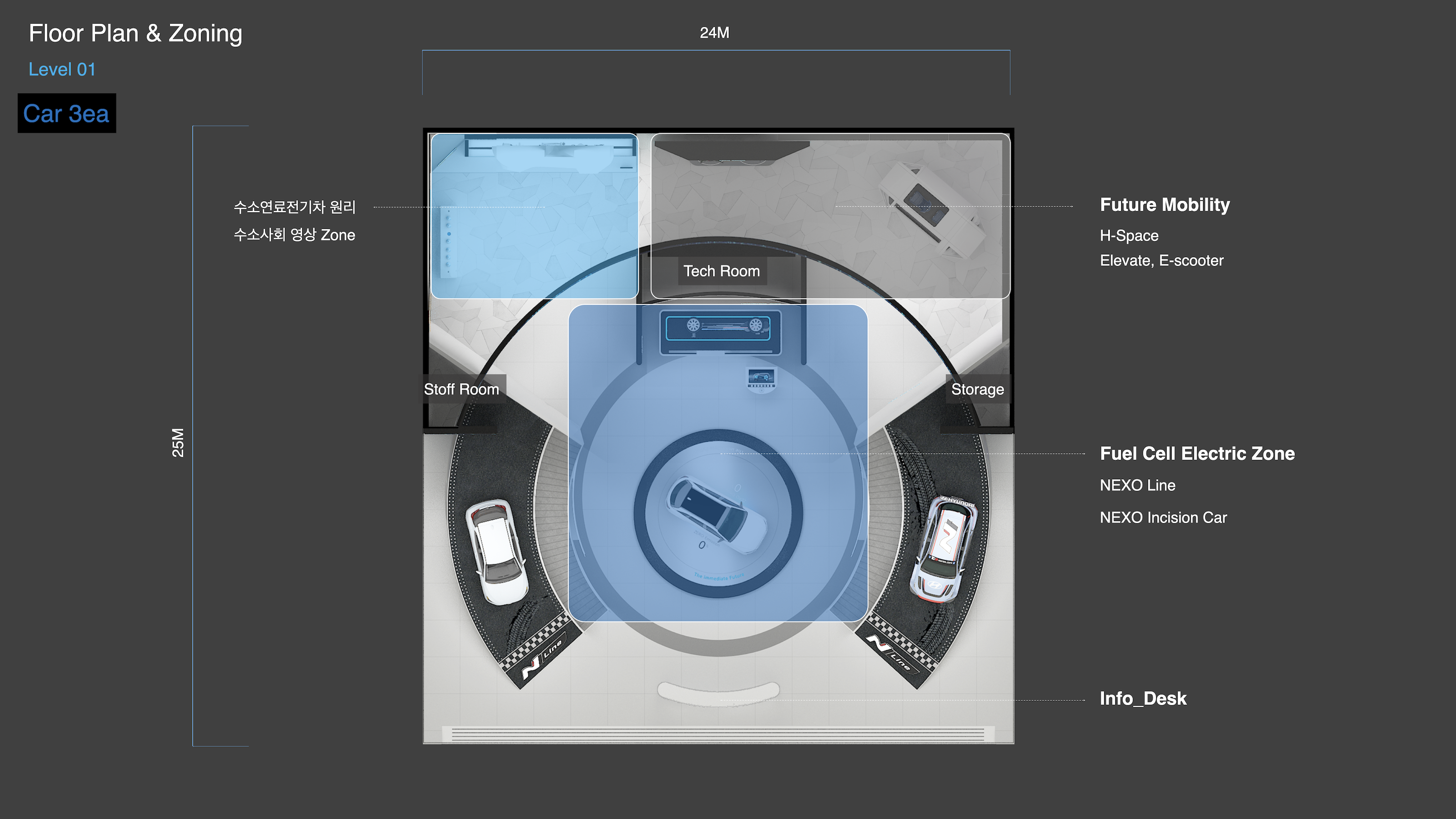现代汽车展示空间，极简工业风诠释未来出行-15