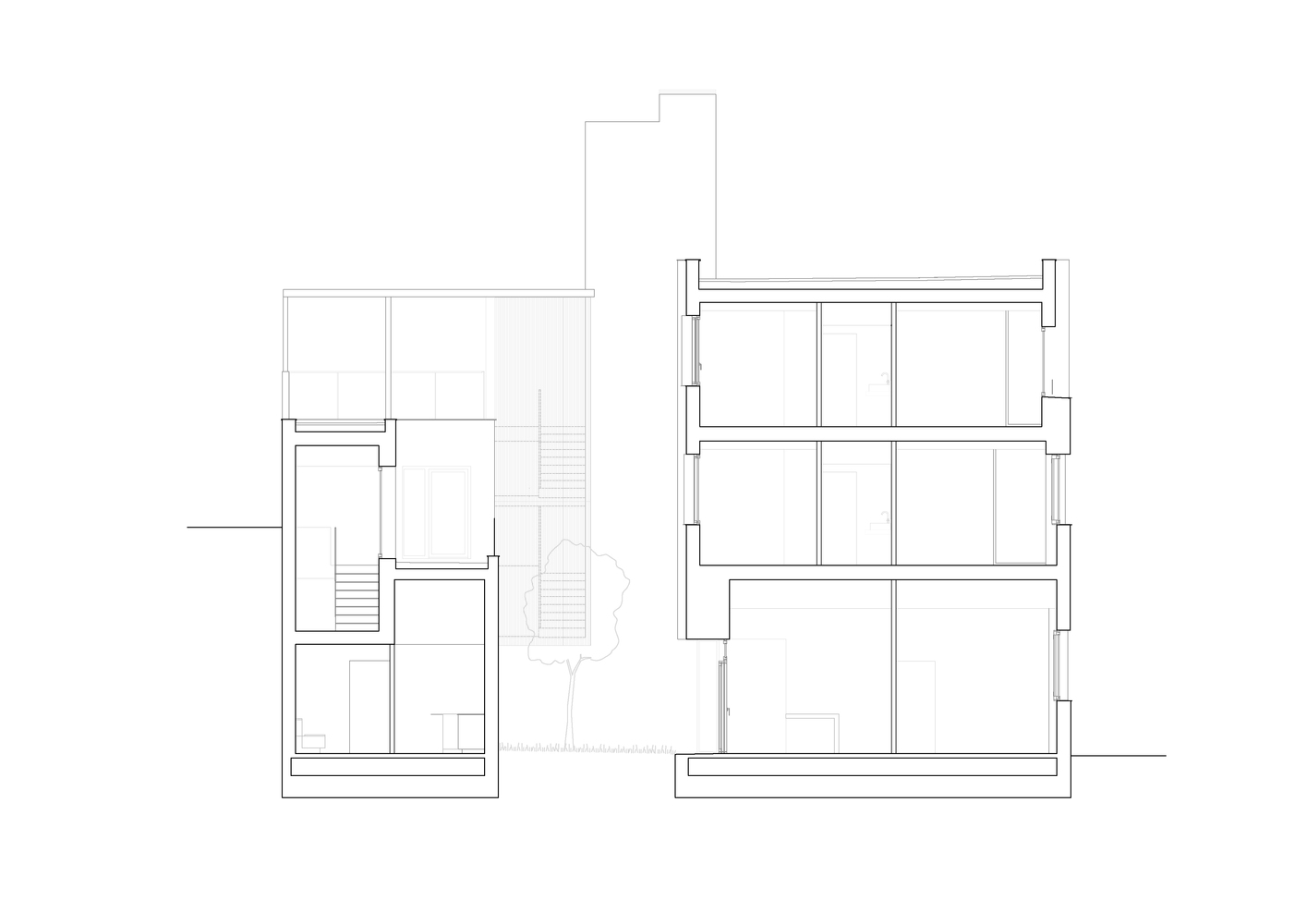 西班牙 Badalona 老城区多家庭建筑丨Enric Rojo Arquitectura-38