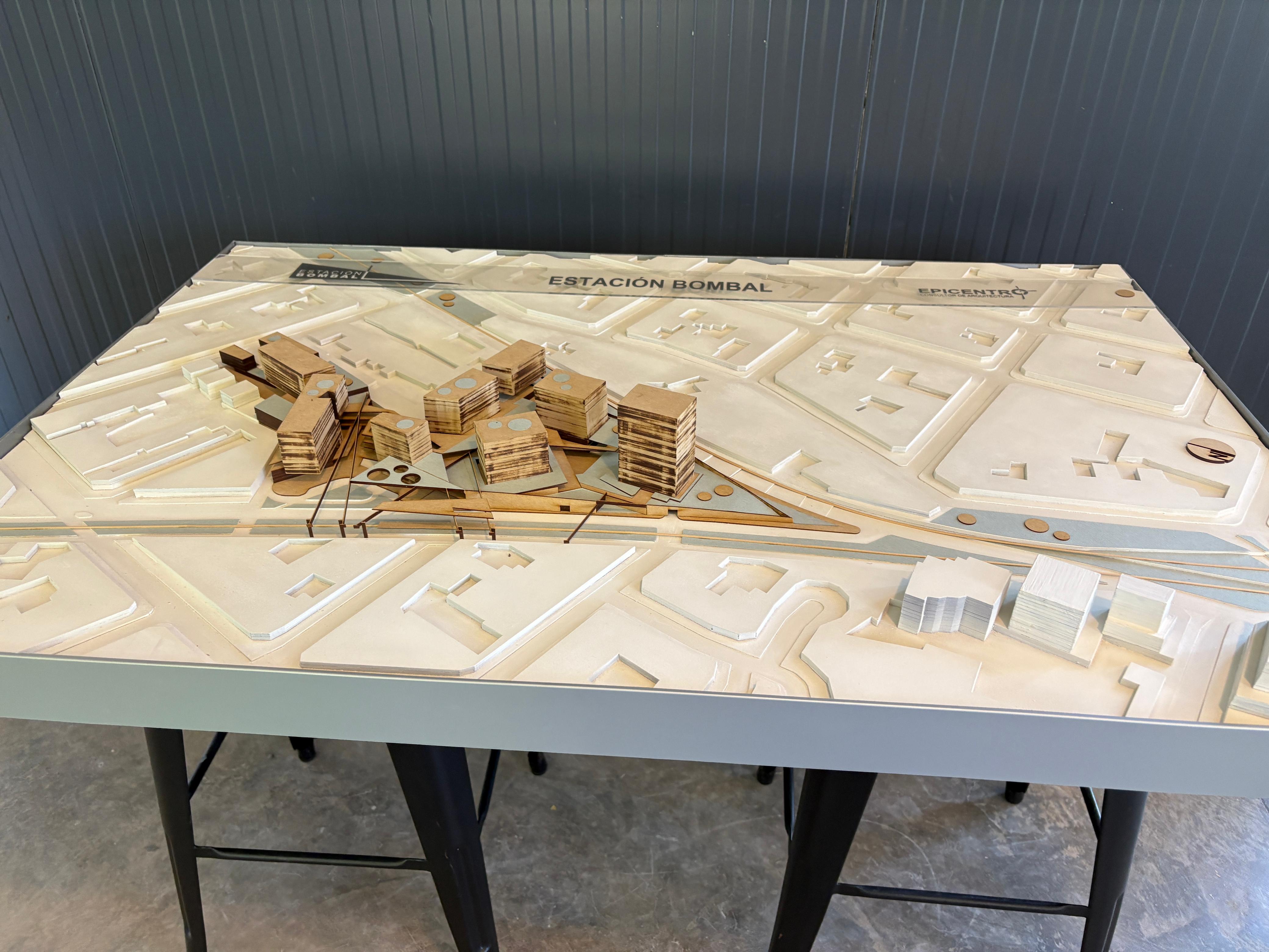 Maqueta Física | Proyecto Estación Bombal-1