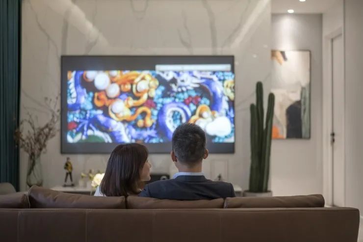 麓湖云镜 140 平米现代轻奢实景,都市里的质感灵魂居所-0