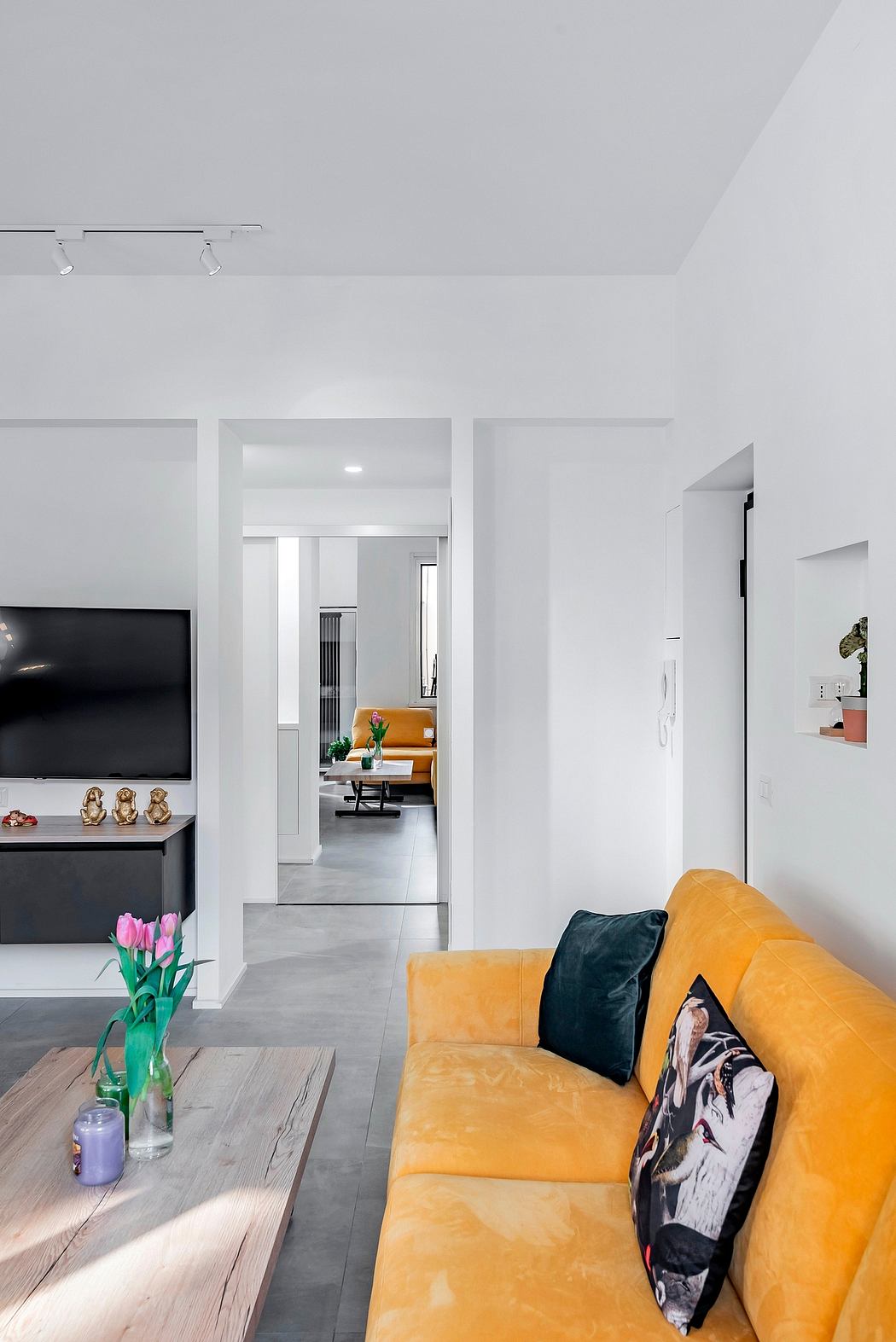 Casa T4 公寓室内设计丨意大利罗马丨Caleidoscopio Architettura-5