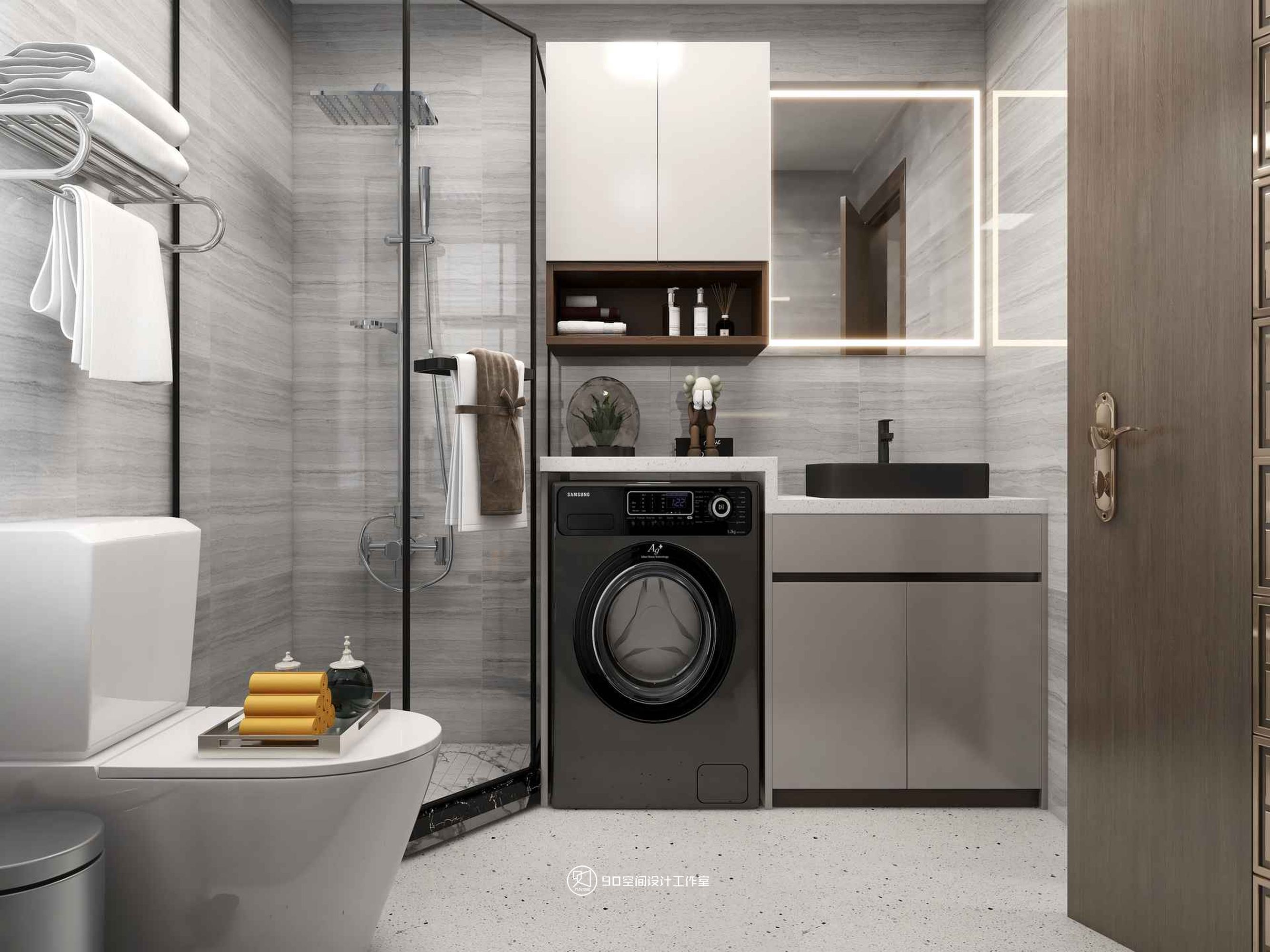 光辉岁月 · 118 平方新中式设计-56