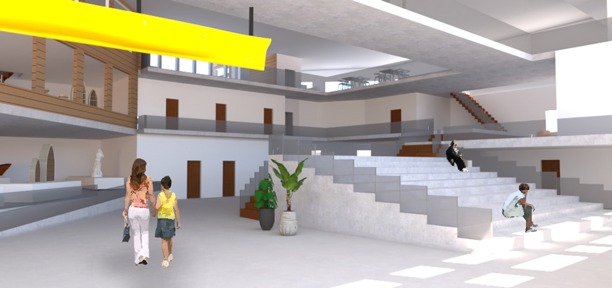 遥远岛屿的文化中心 | Falmouth 大学毕业生为 Scilly 群岛设计社区中心-46